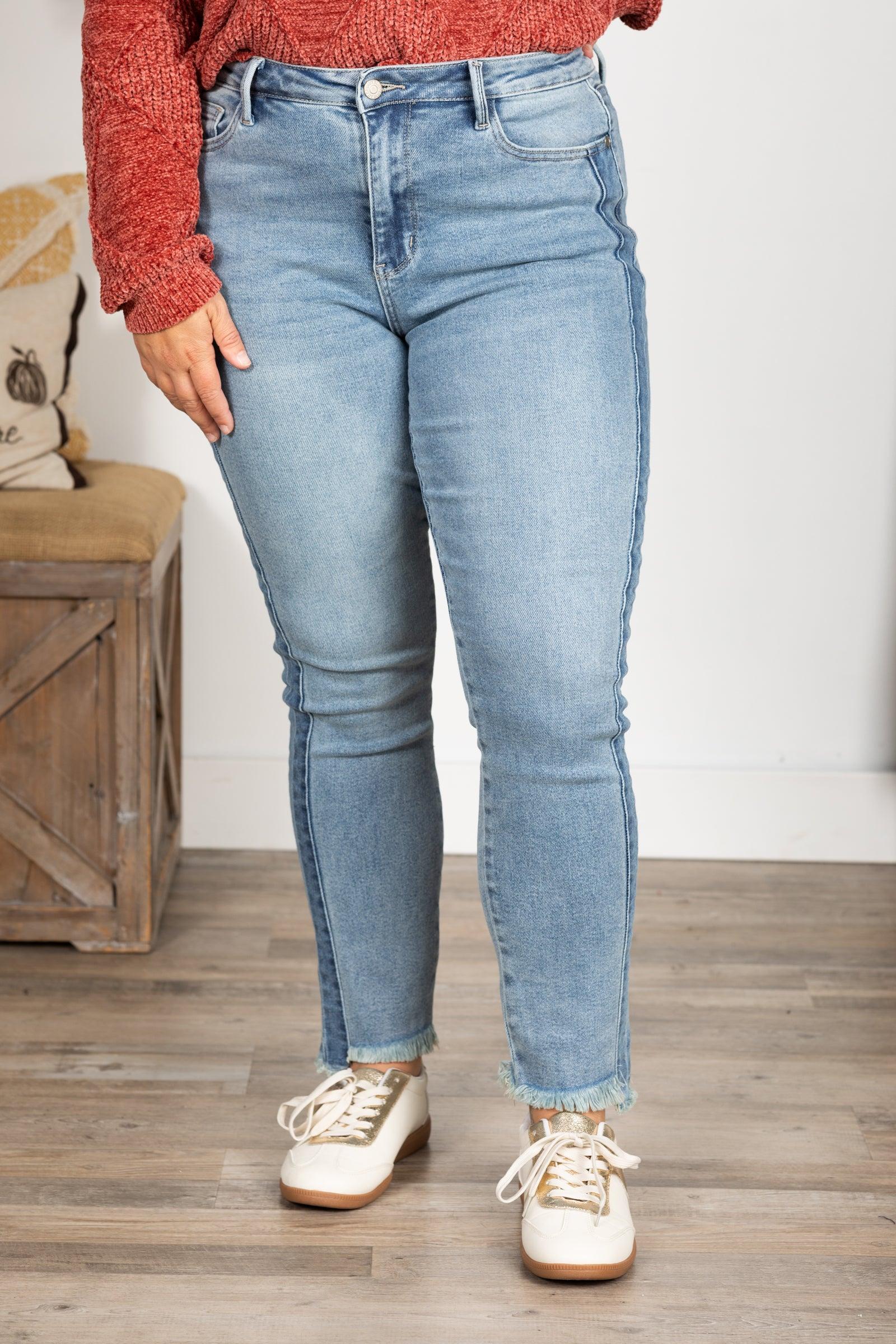 Judy Blue Vintage Wash Side Panel Jean Product Image
