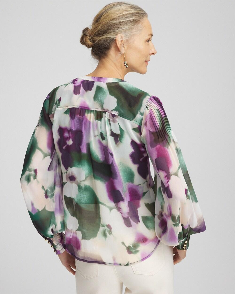 Bloom Pintuck Sleeve Blouse Product Image
