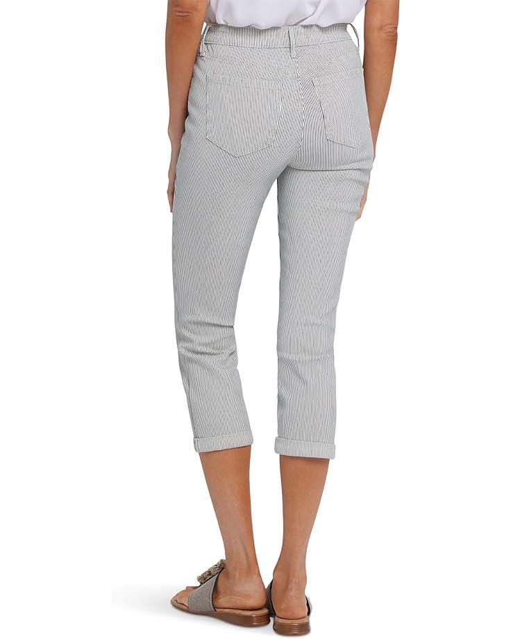 Petite Marilyn Straight Crop Jeans In Crystal Pink Product Image