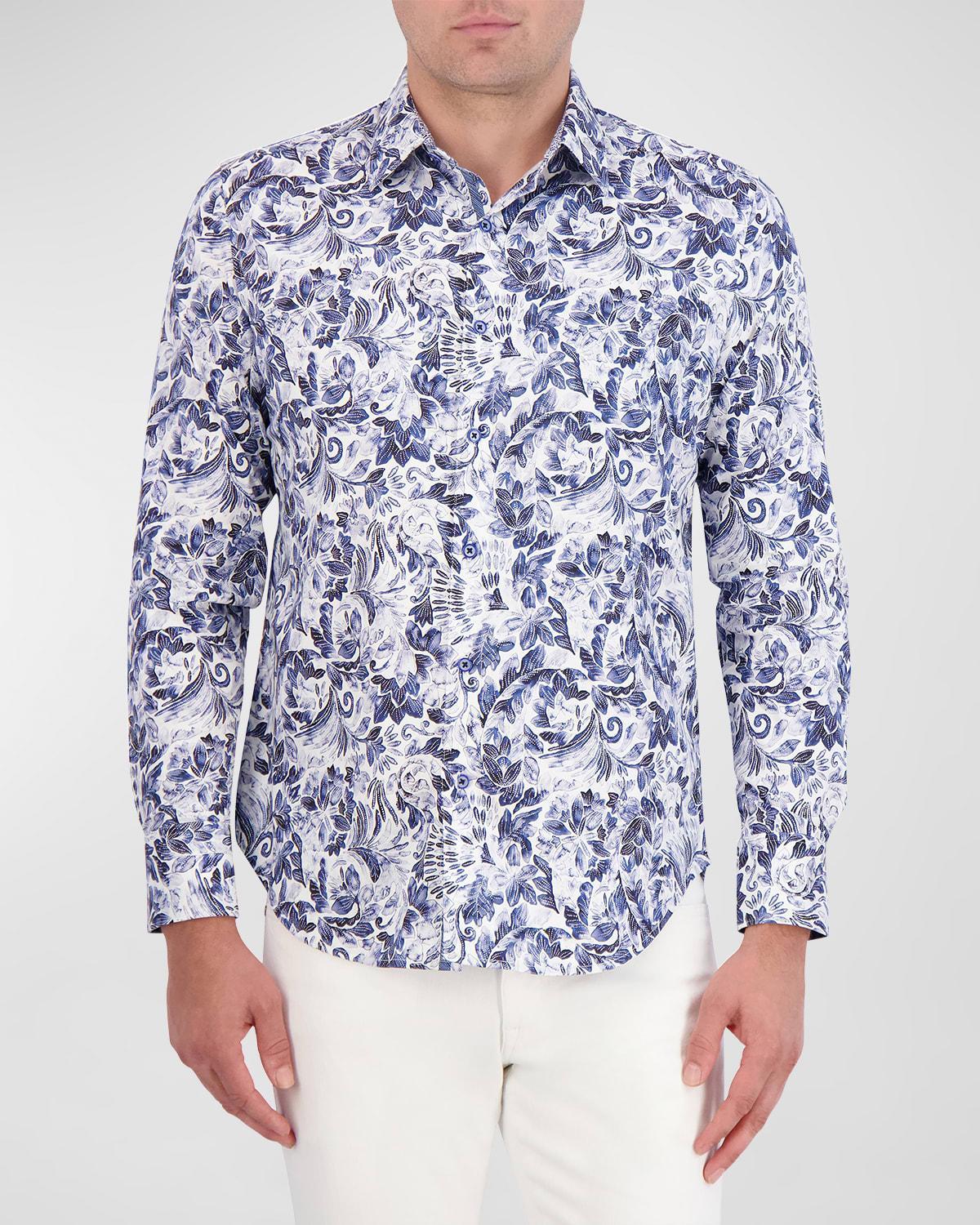 Men's Santa Cruz Cotton-Stretch Sport Shirt Product Image