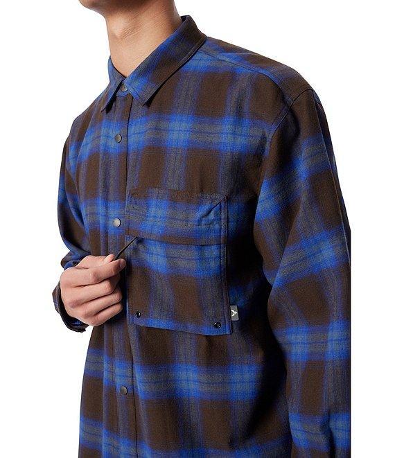 Cross Eyed Moose Stargaze Long Sleeve Plaid Shirt Product Image