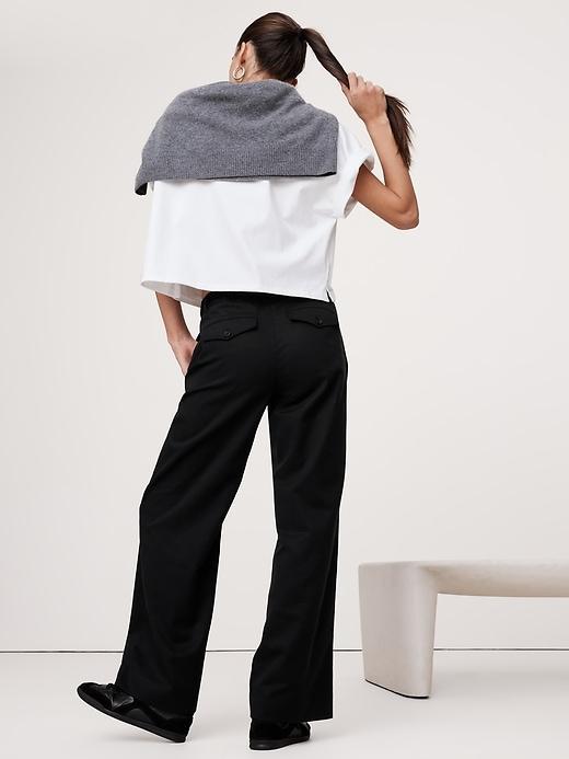 The Everyday Wide-Leg Linen Pant Product Image
