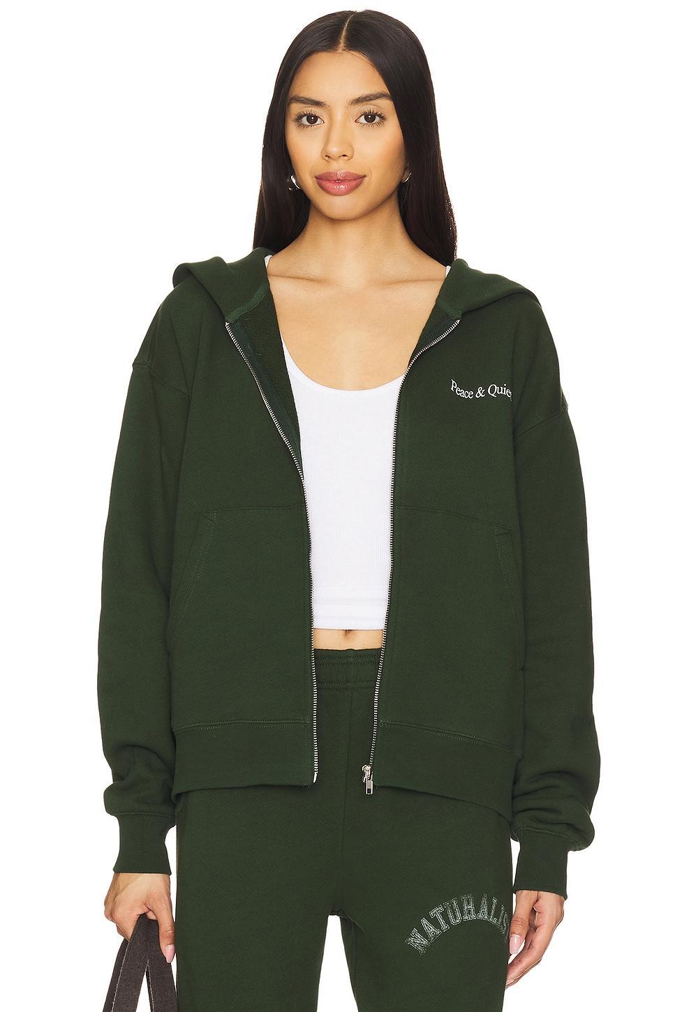Wordmark Zip Up Hoodie Museum of Peace and Quiet Product Image