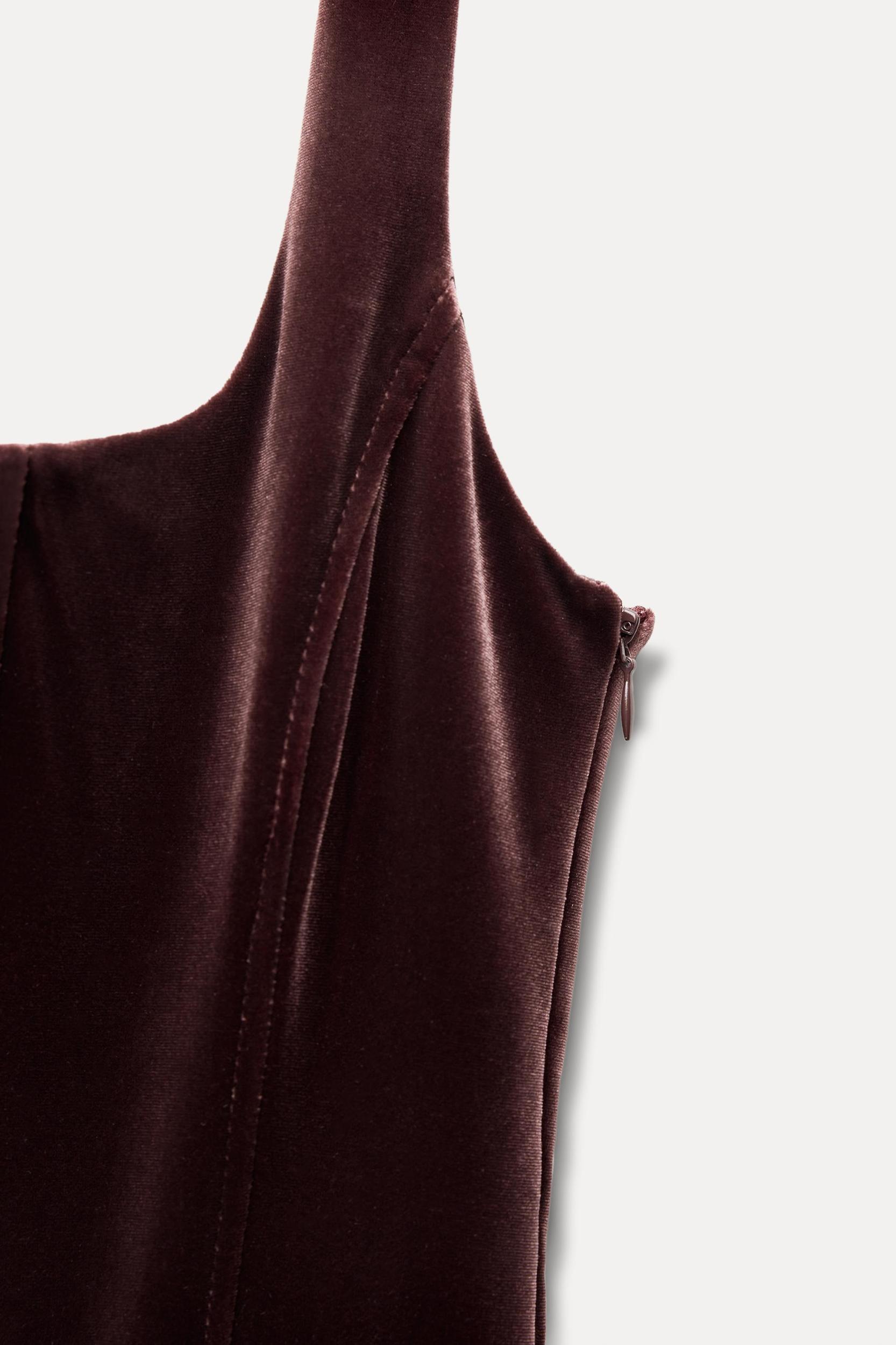 RUCHED CORSET DRESS Product Image