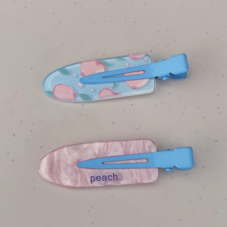 Patterned Hair Clip Set Product Image