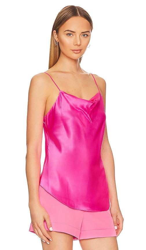 Womens Marta Silk Cowlneck Cami Top Product Image