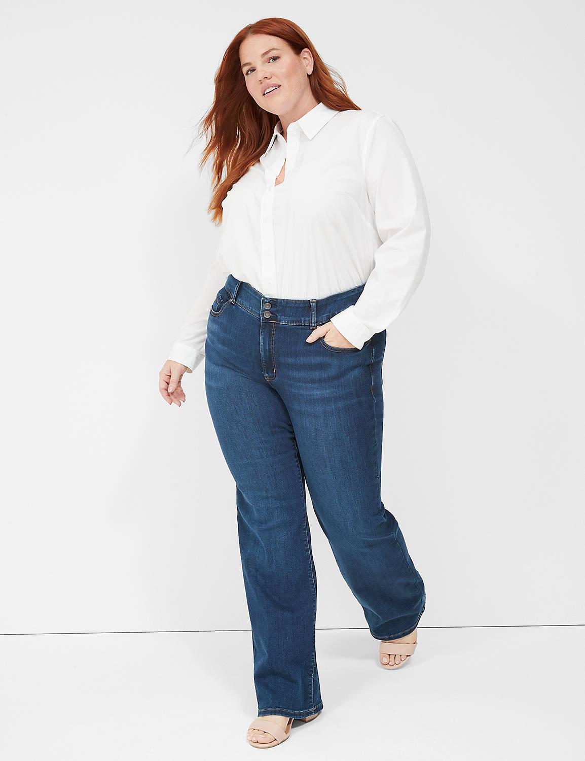 Tighter Tummy High-Rise Slim Straight Jean Product Image