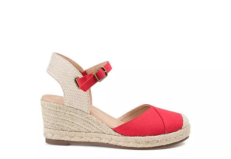 Journee Ashlyn Womens Wedges Blue Product Image