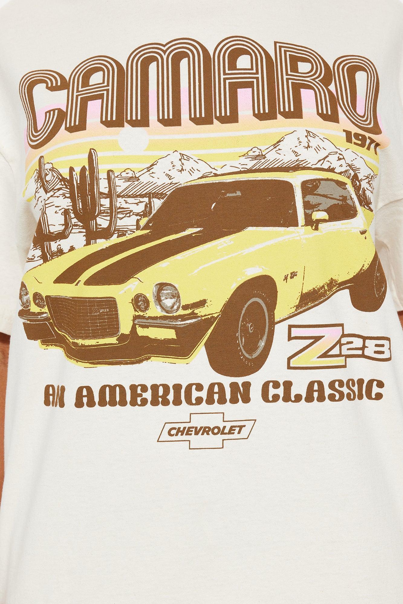Camaro Desert Oversized Tee - Natural Product Image