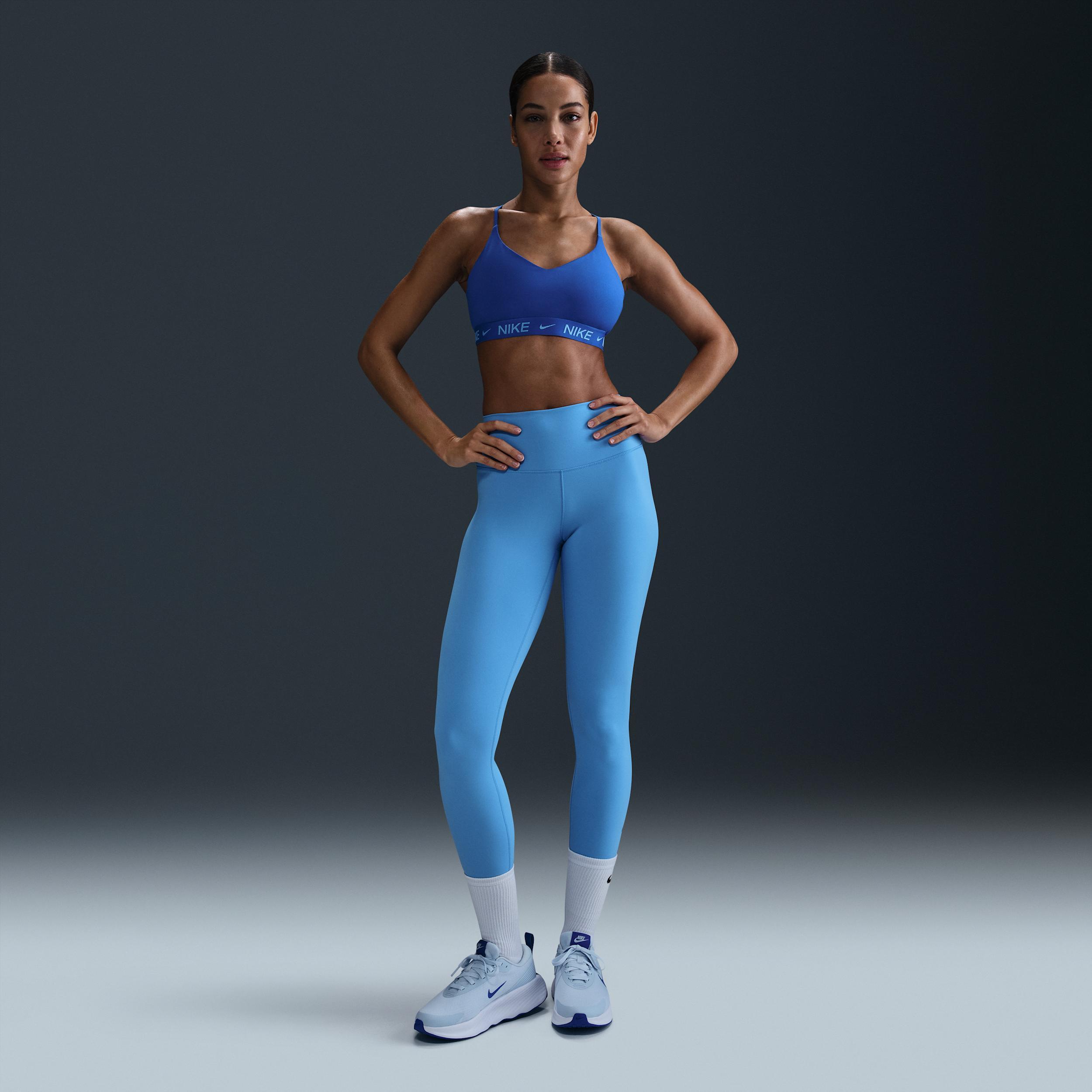 Nike Indy Light Support Padded Sports Bra, Womens Dusty Purple Product Image