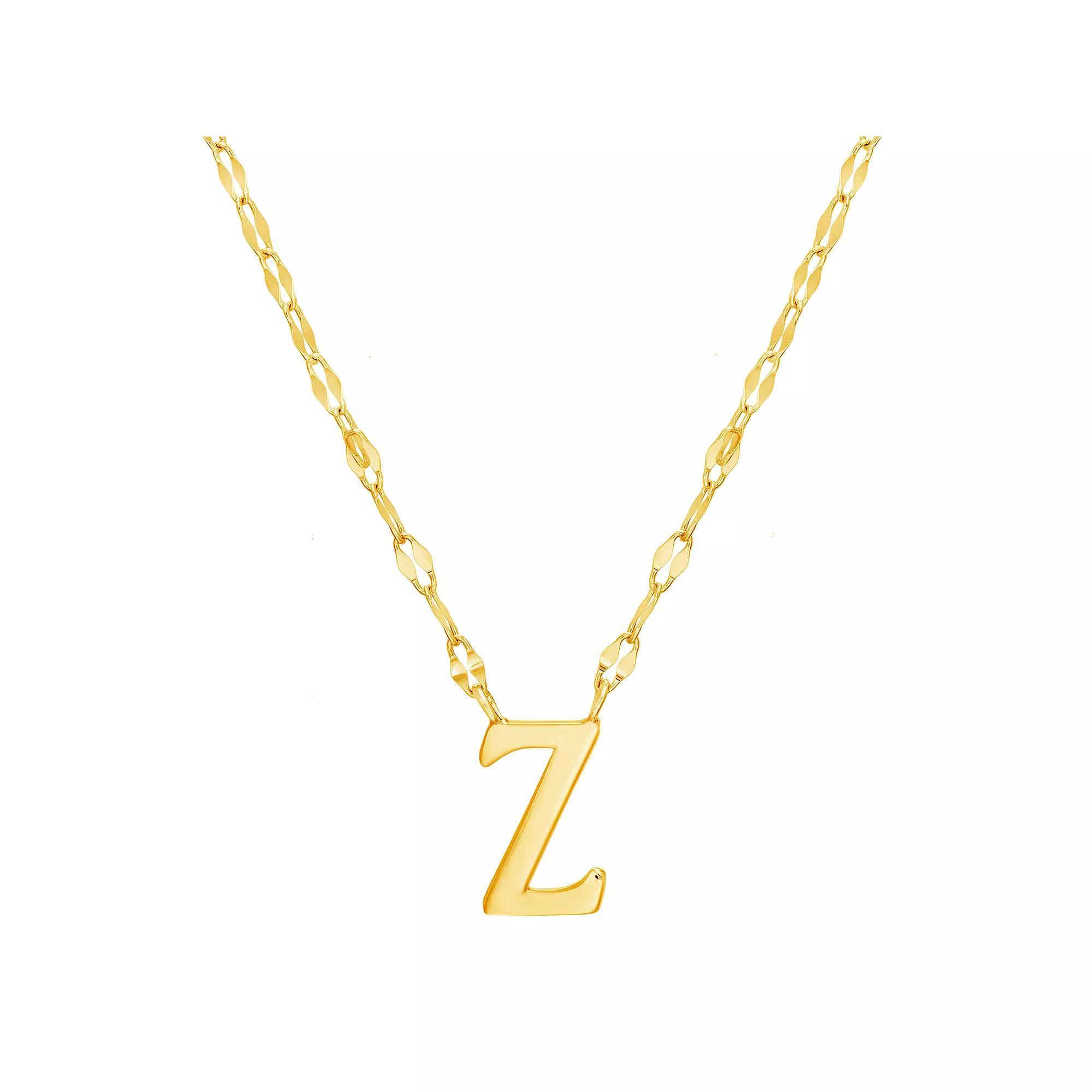 Paige Harper Initial Necklace, Womens Z Sterling Product Image