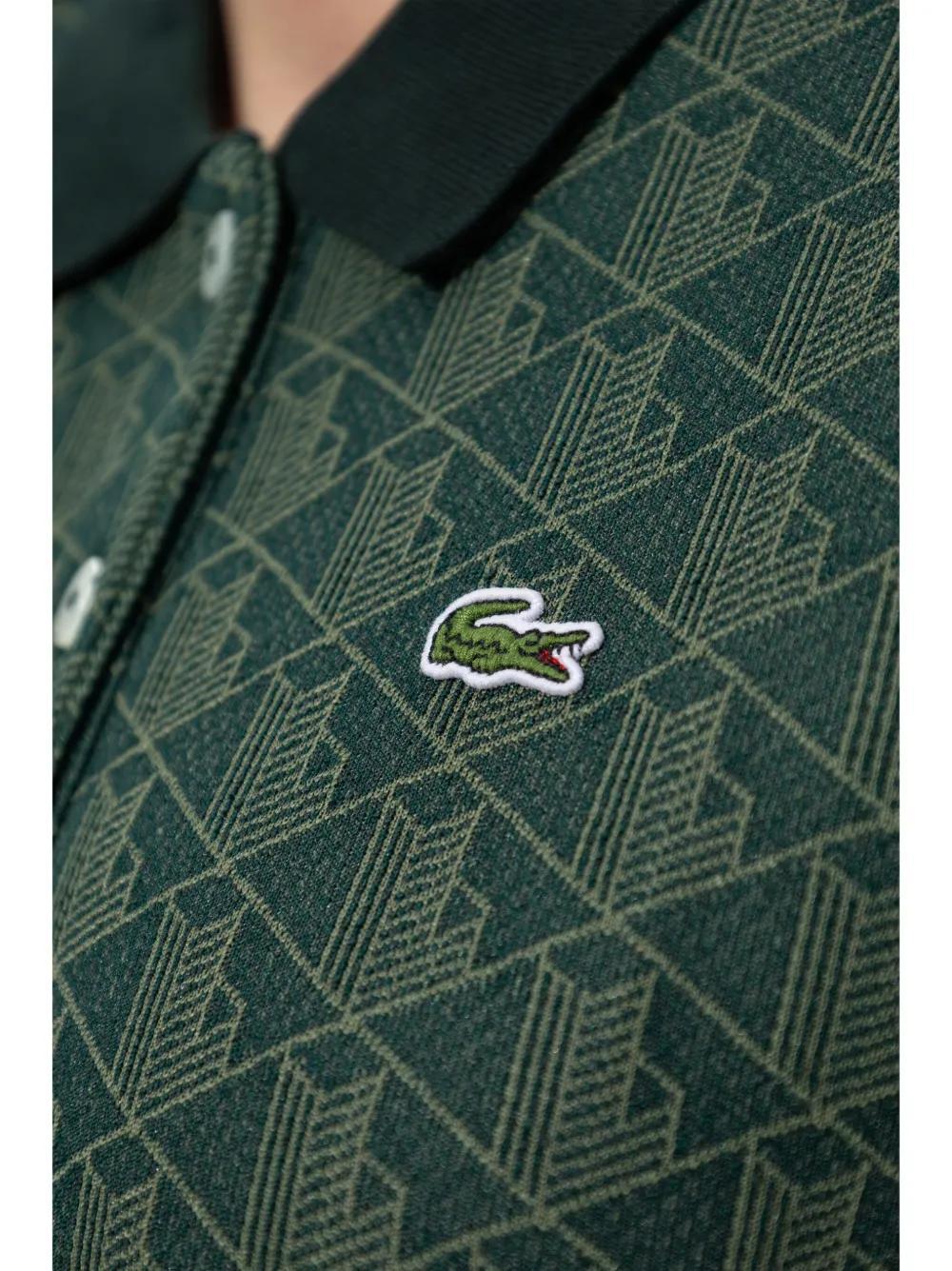 monogram-jacquard polo dress Product Image