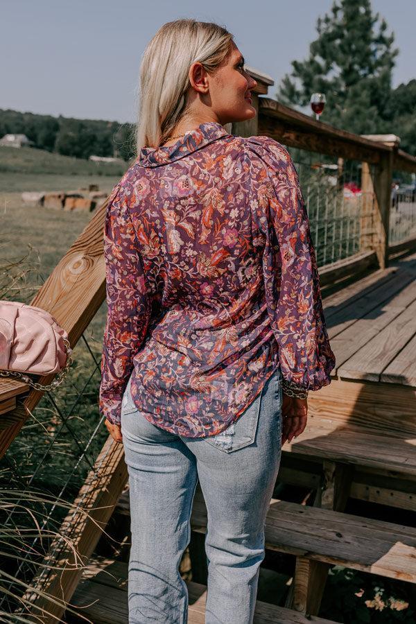 Fabulous Approach Floral Button Up Product Image