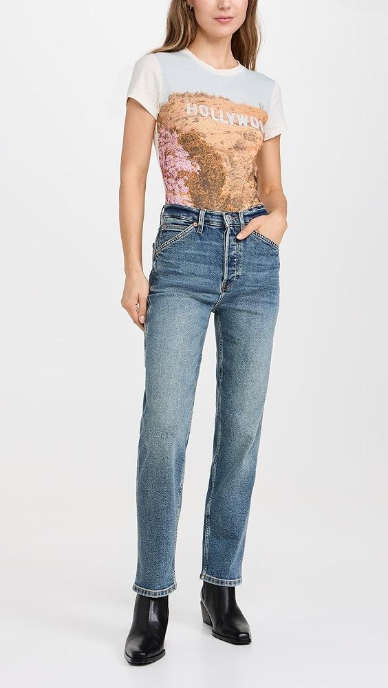 RE/DONE Painter Stovepipe Jeans | Shopbop Product Image