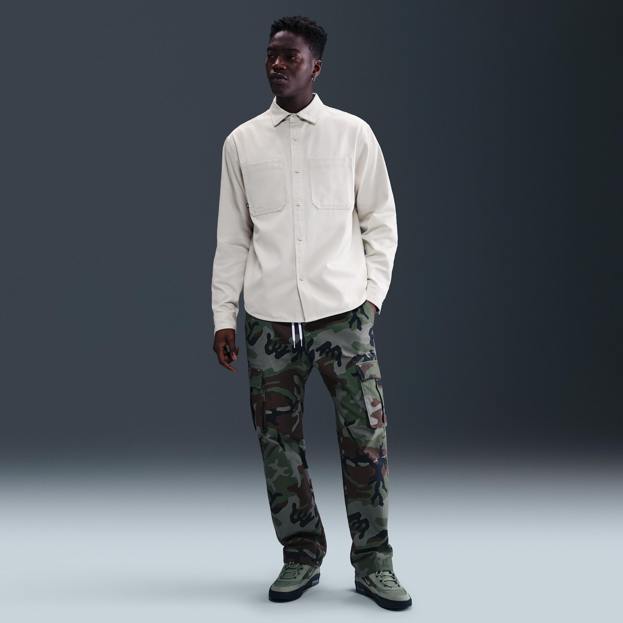 Men's Nike SB Long-Sleeve Woven Skate Top Product Image
