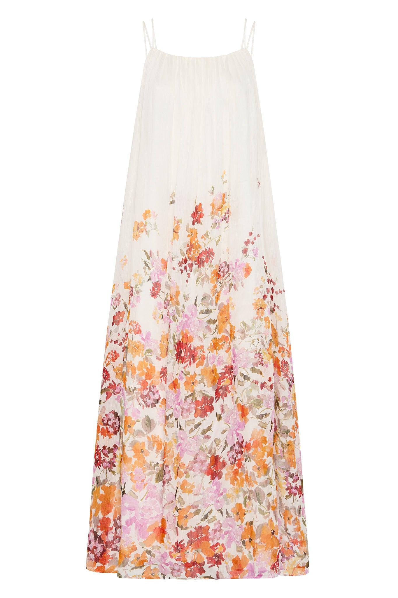 Boeri Border Print Midi Dress Product Image