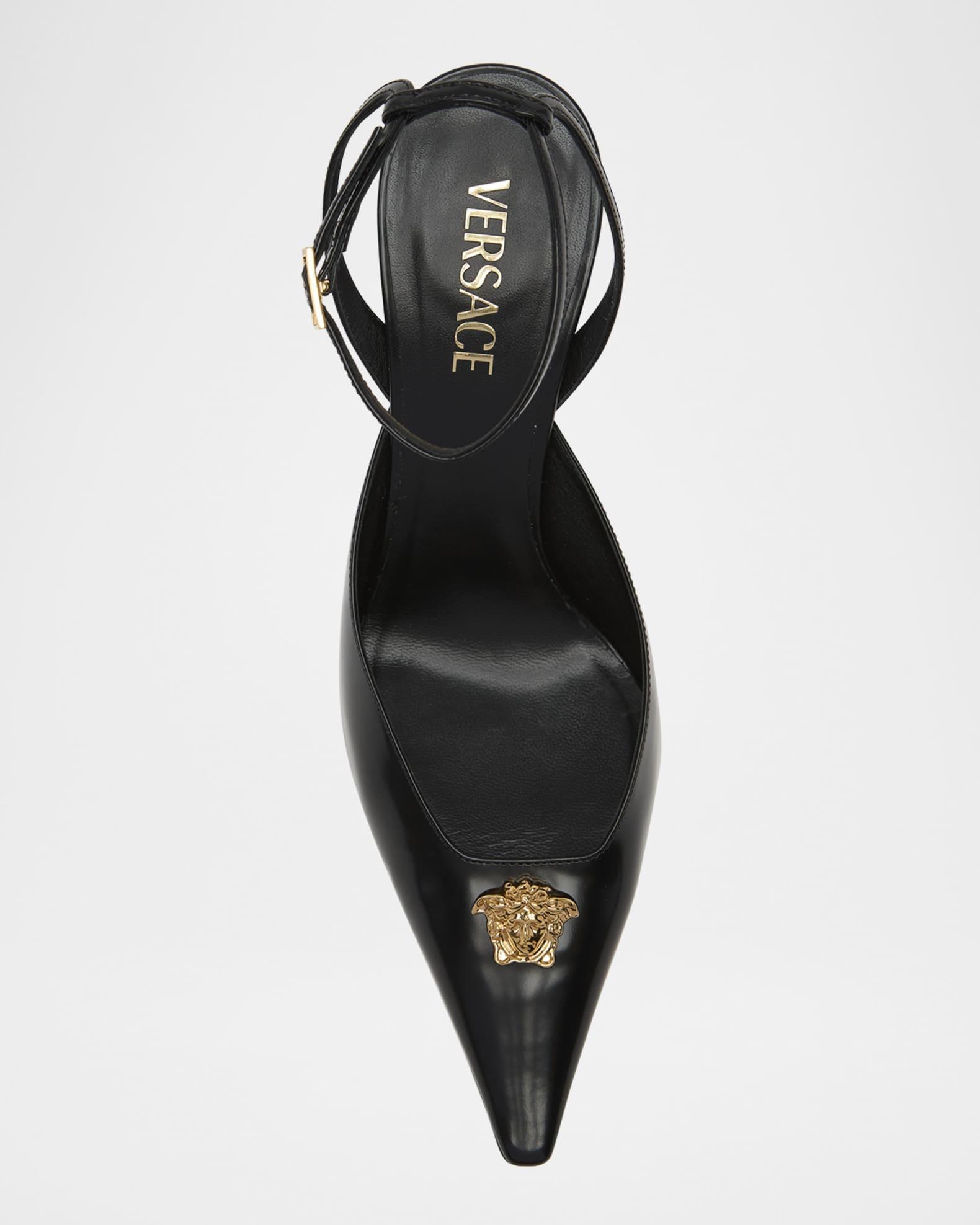 La Medusa Calfskin Leather Pumps Product Image