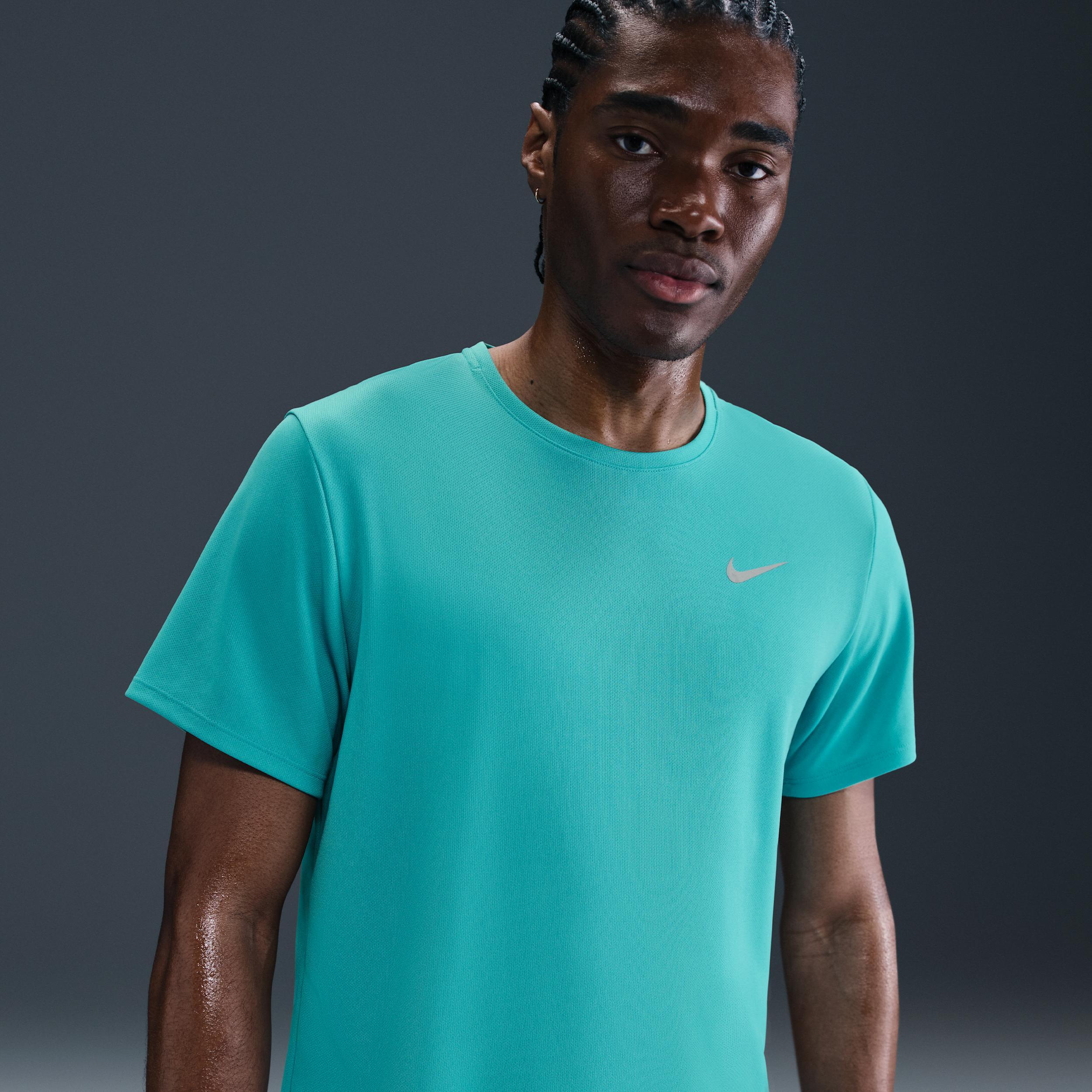 Nike Men's Miler Dri-FIT UV Short-Sleeve Running Top Product Image