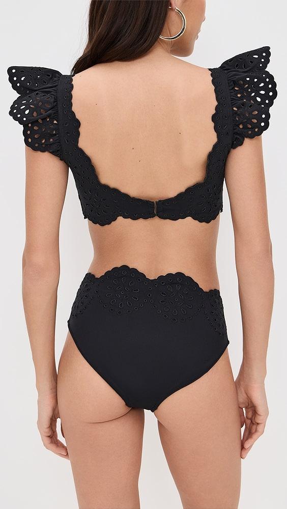 Sea Mae Scallop Bikini Top | Shopbop Product Image