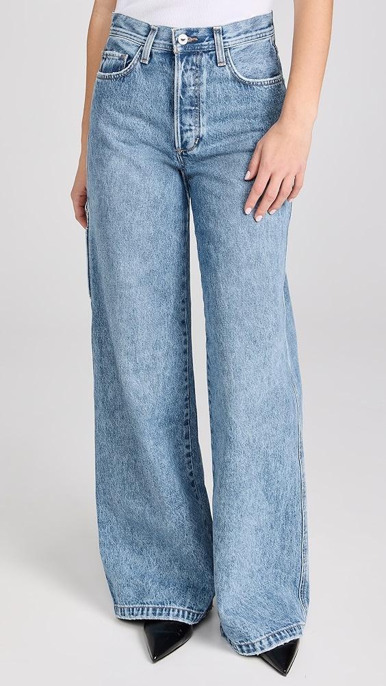 Favorite Daughter The Ollie Ultimate Baggy Wide Leg Jeans | Shopbop Product Image