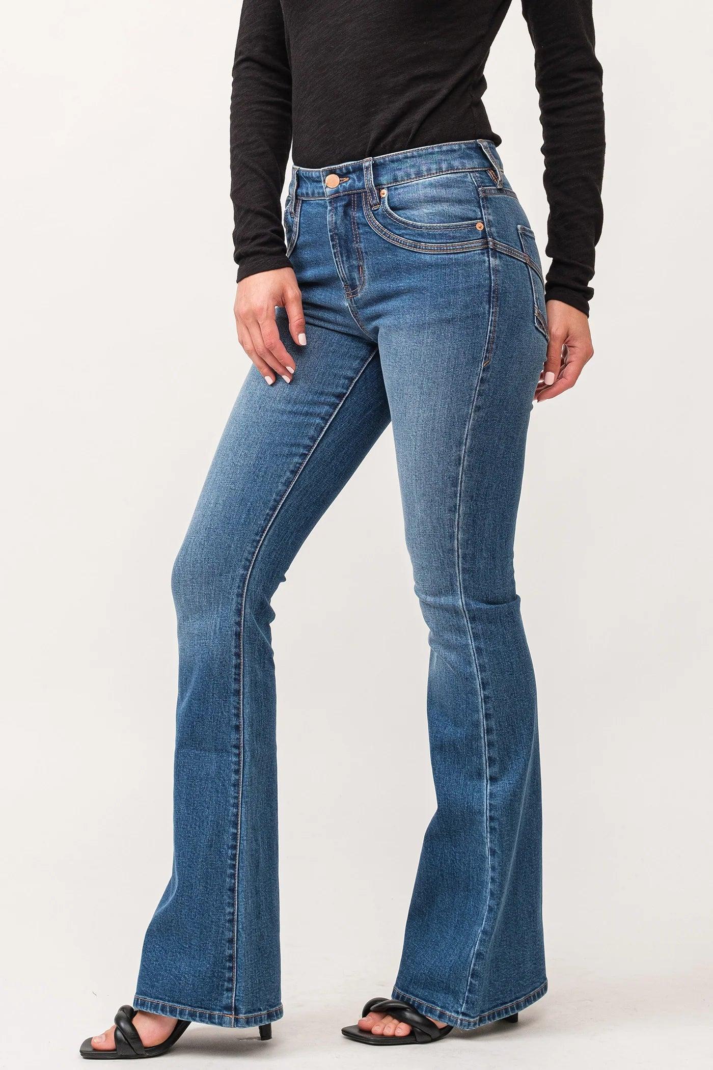 Laney Mid Rise Bootcut Denim Product Image