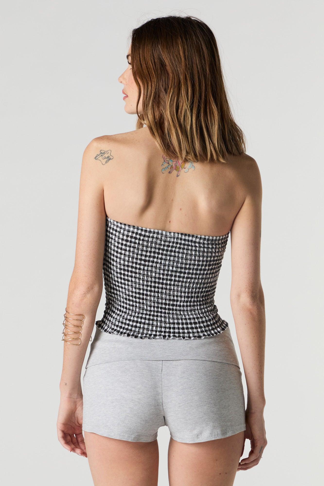 Foldover Waist Shortie Female Product Image