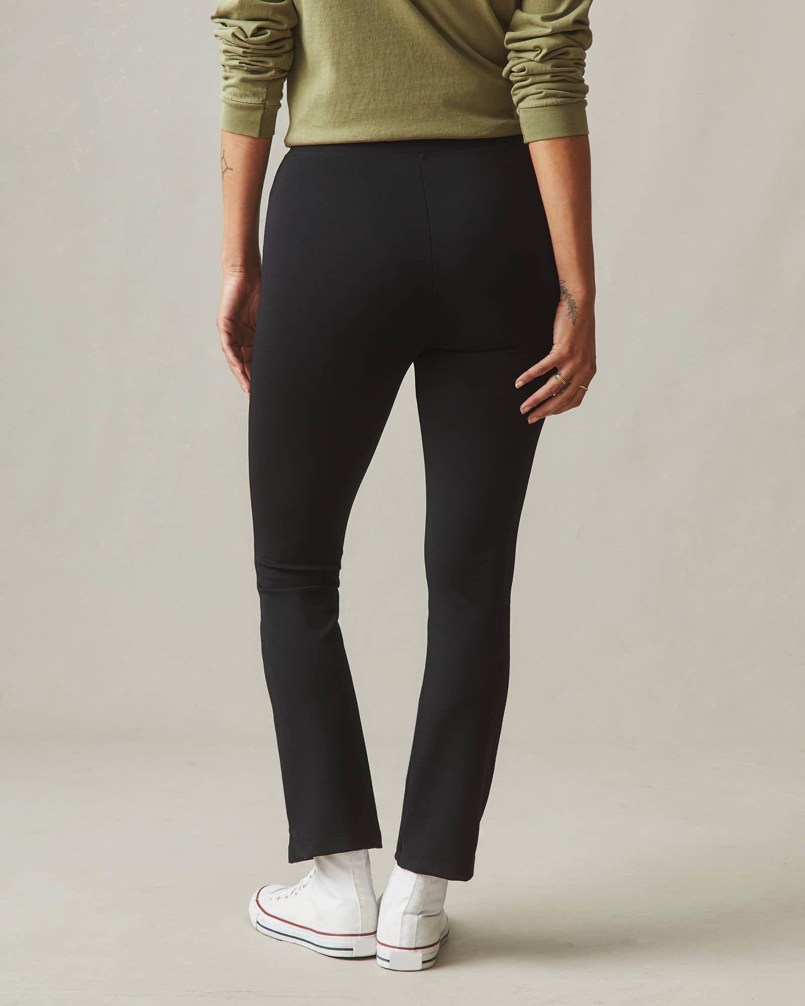 Women's Ponte Kick Flare Pant - Super Black Female Product Image