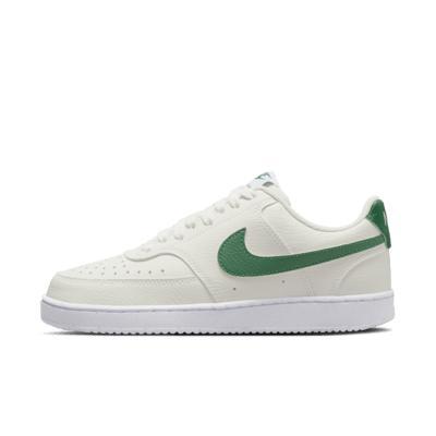 Nike Court Vision Next Nature Women's Low-Top Shoes, Size: 6.5, White Vintage Green Product Image