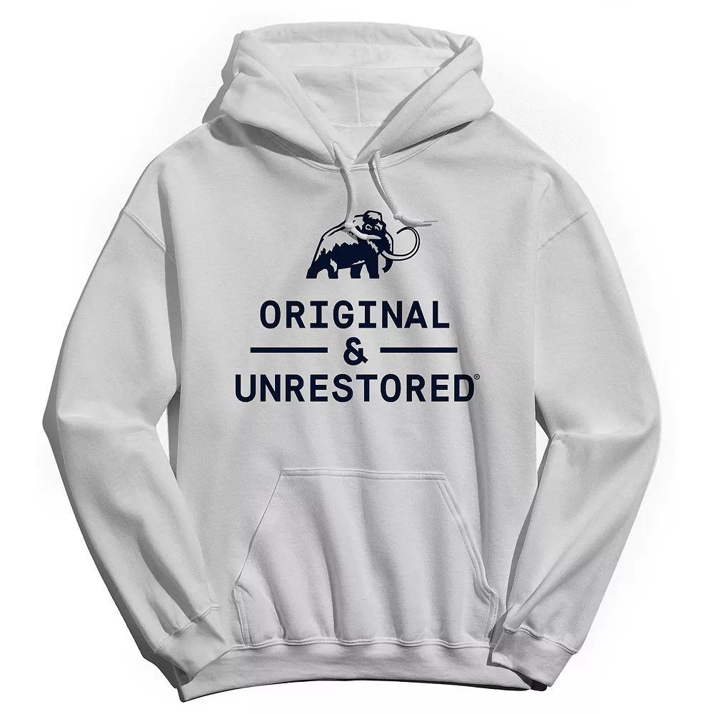 Men's Original & Unrestored Lock Up Graphic Hoodie, Size: XL, White Product Image