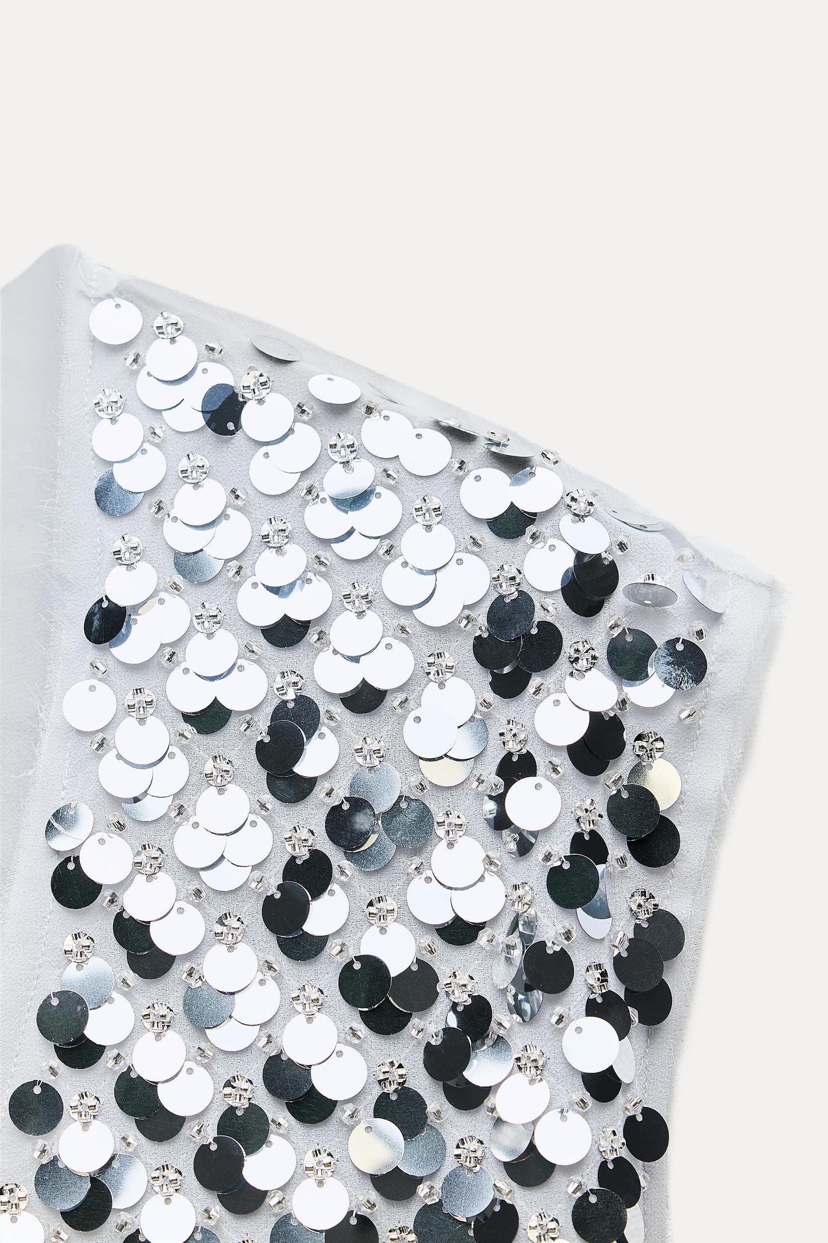 SEQUIN TOP ZW COLLECTION Product Image