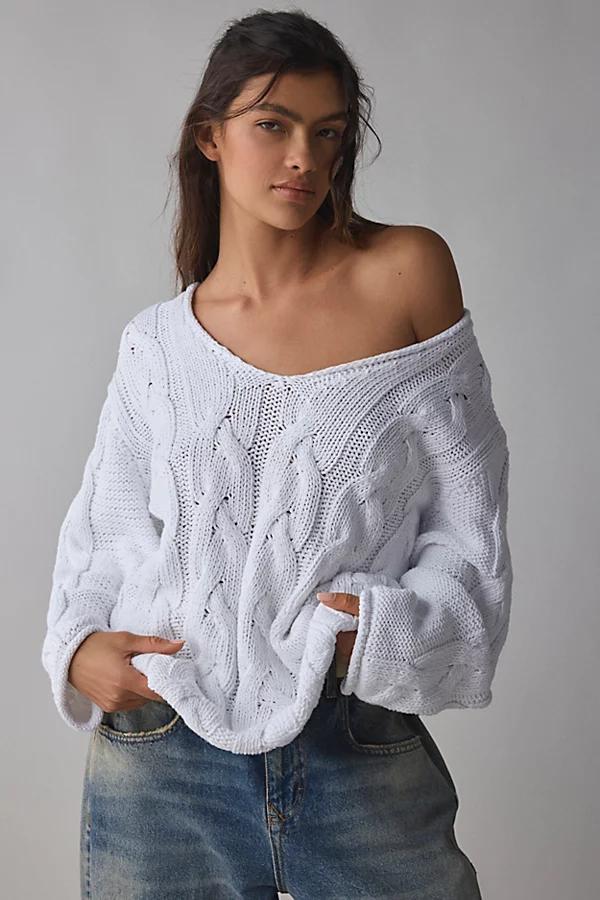BDG Skylar Oversized Cable Knit Sweater Womens at Urban Outfitters Product Image