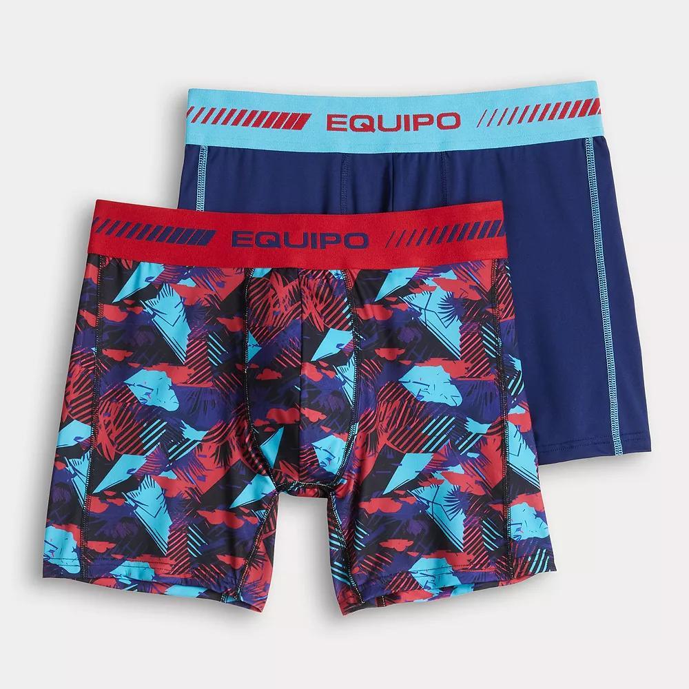 Men's Equipo 2-pack Boxer Briefs, Size: Small, Blue Product Image