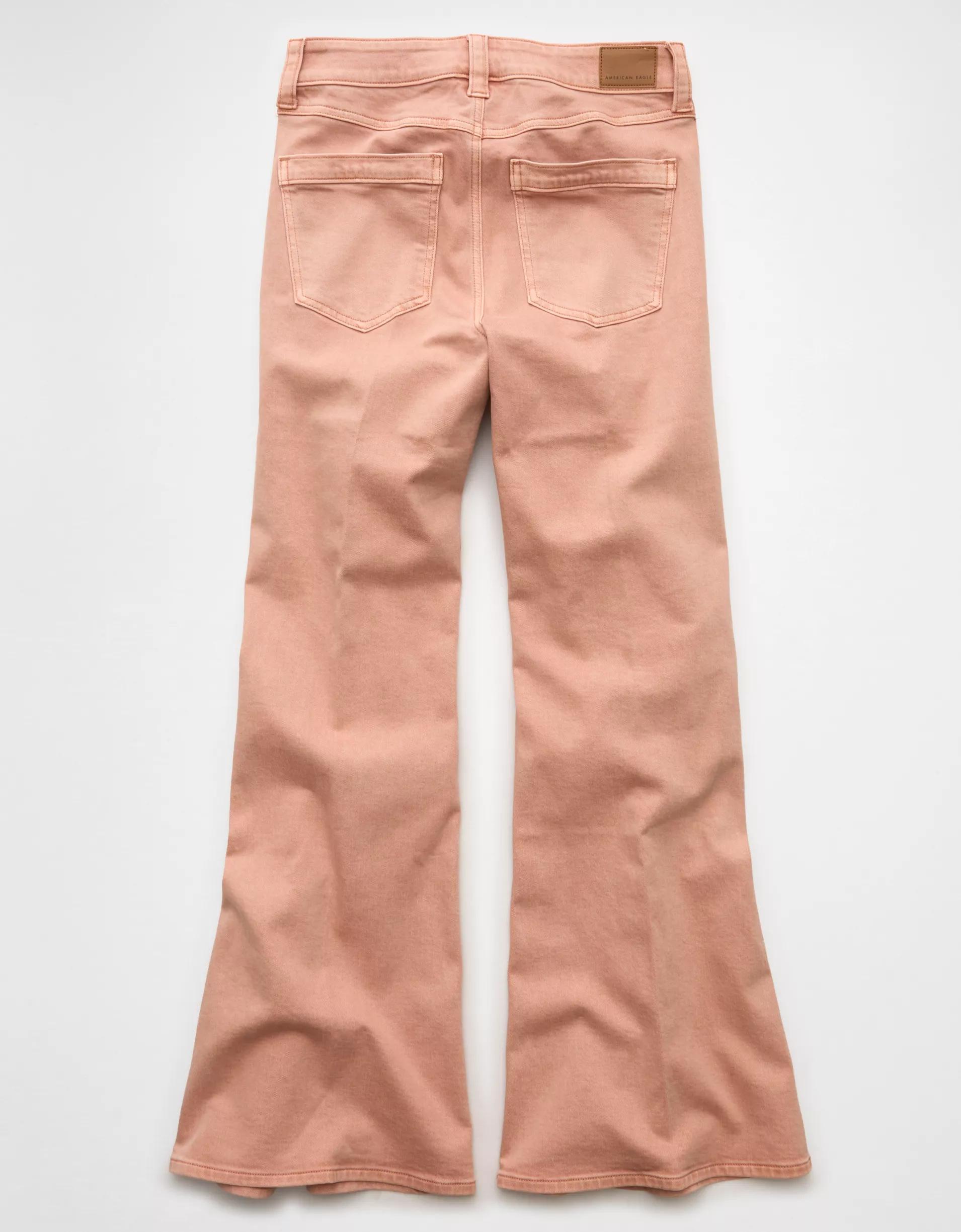 AE Stretch High-Waisted Flare Jean Product Image