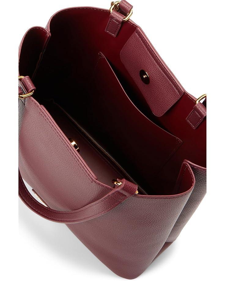 Convertible Top-Handle Satchel with Horsebit Product Image