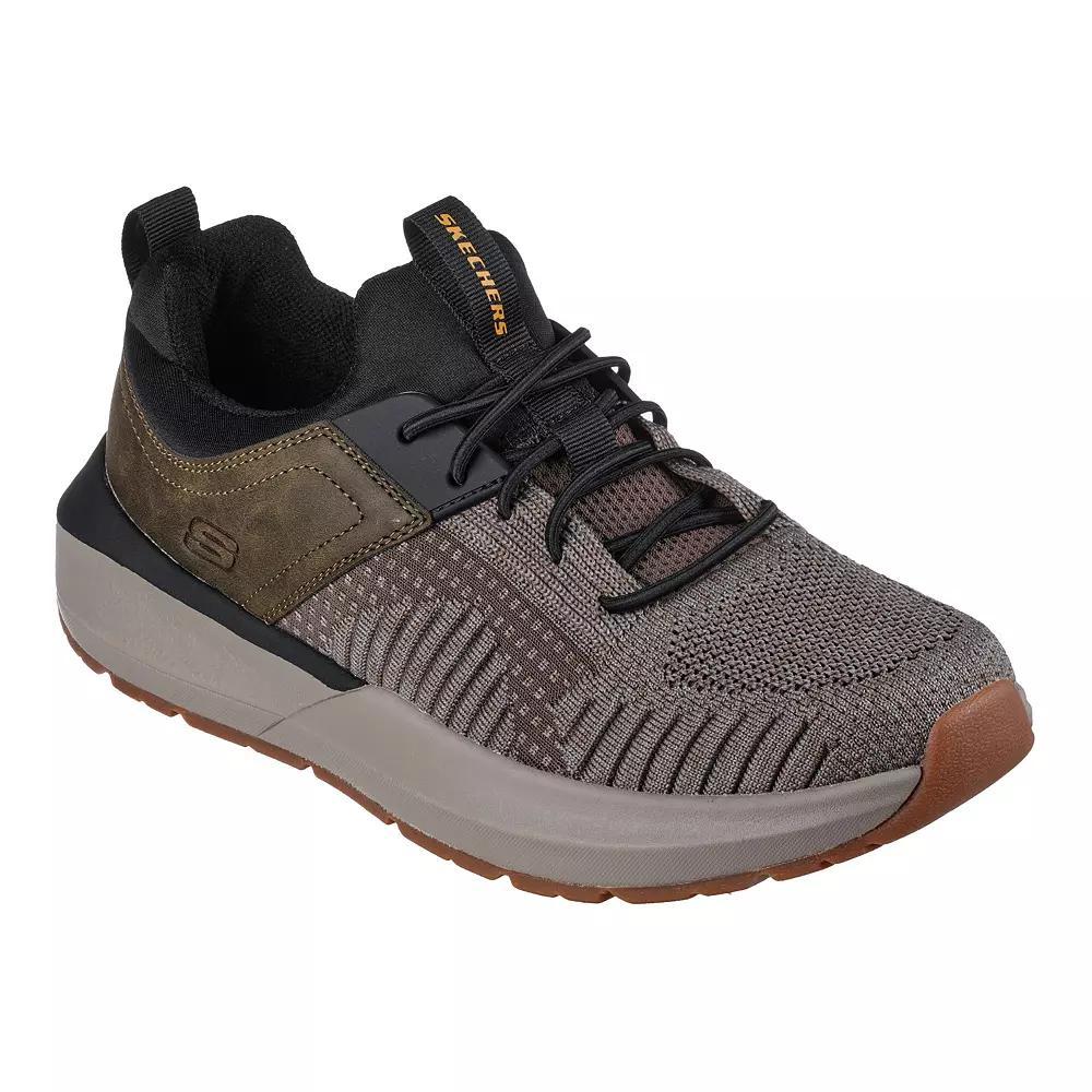Skechers® Neville Calhan Men's Sneakers, Size: 10.5, Olive Black Product Image