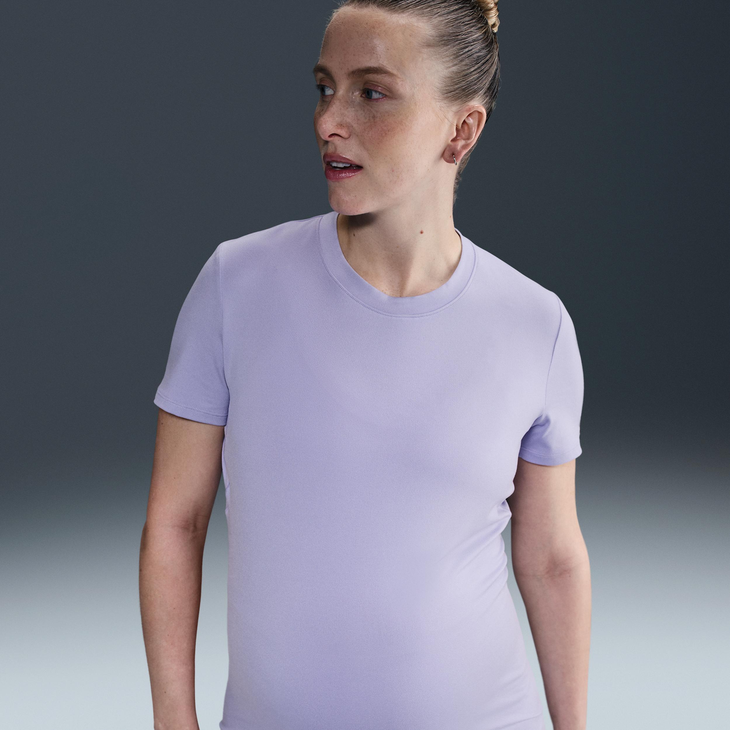 Nike Women's (M) One Dri-FIT Slim-Fit Short-Sleeve Top (Maternity) Product Image