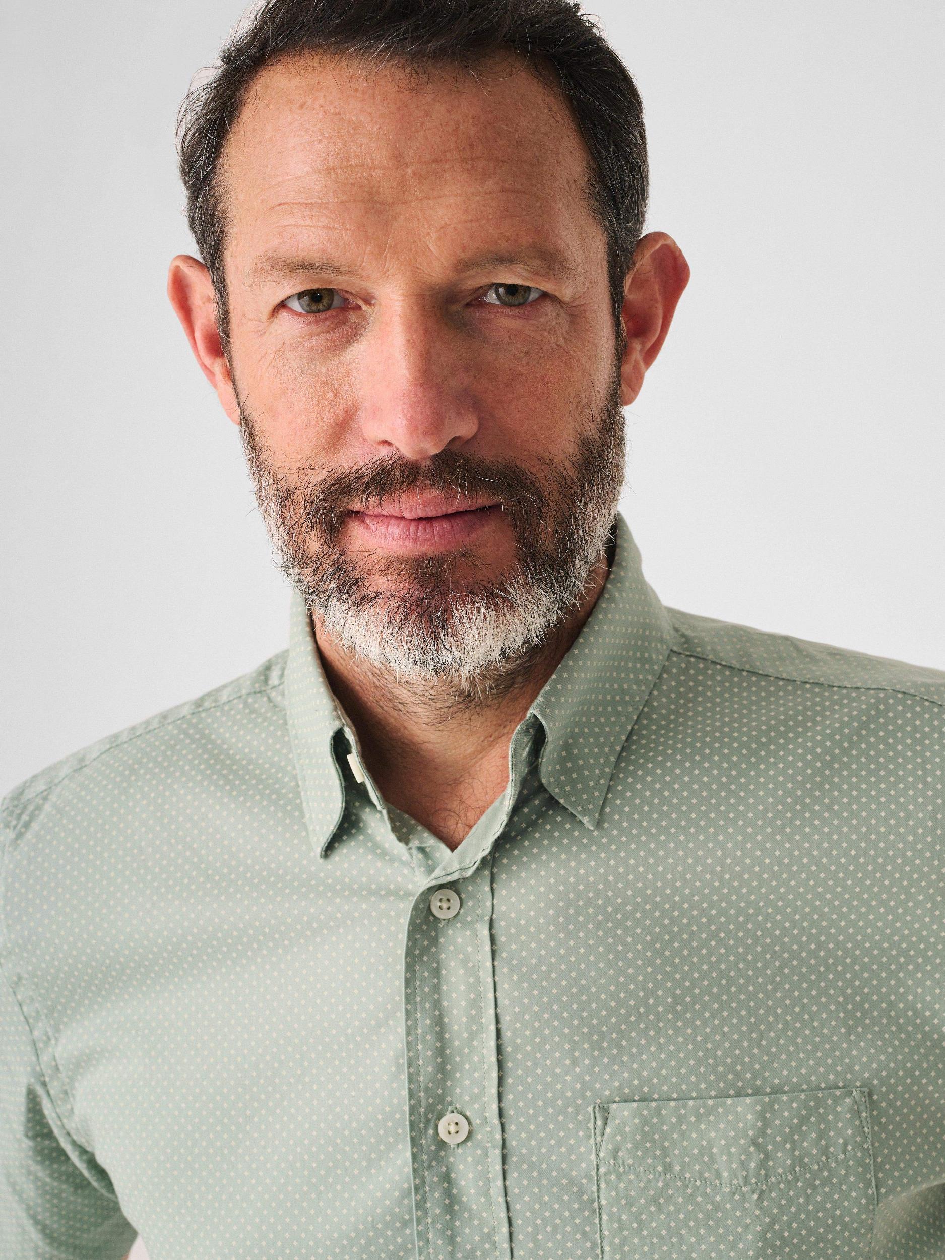 Movement™ Short-Sleeve Shirt - Sage Meridian Print Male Product Image