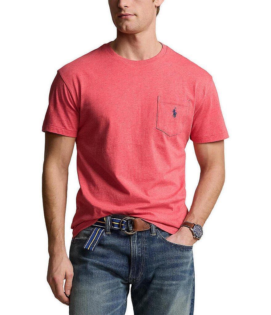 Polo Ralph Lauren Classic Fit Jersey Short Sleeve Pocket T-Shirt Product Image