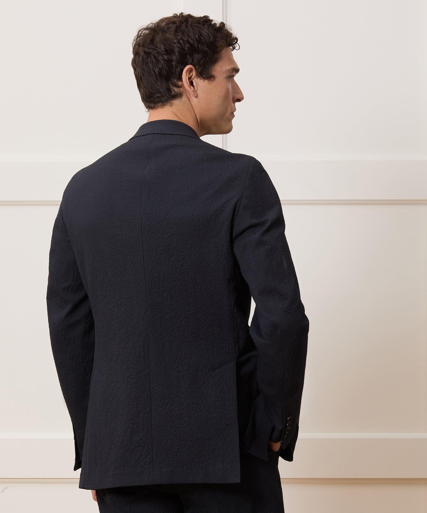 Italian Seersucker Side Tab Trouser Product Image