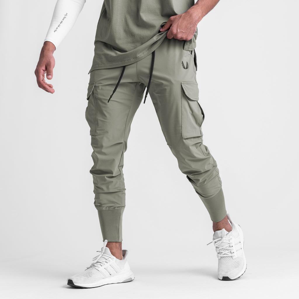 0825. Tetra-Lite® Cargo High Rib Jogger - Sage Product Image