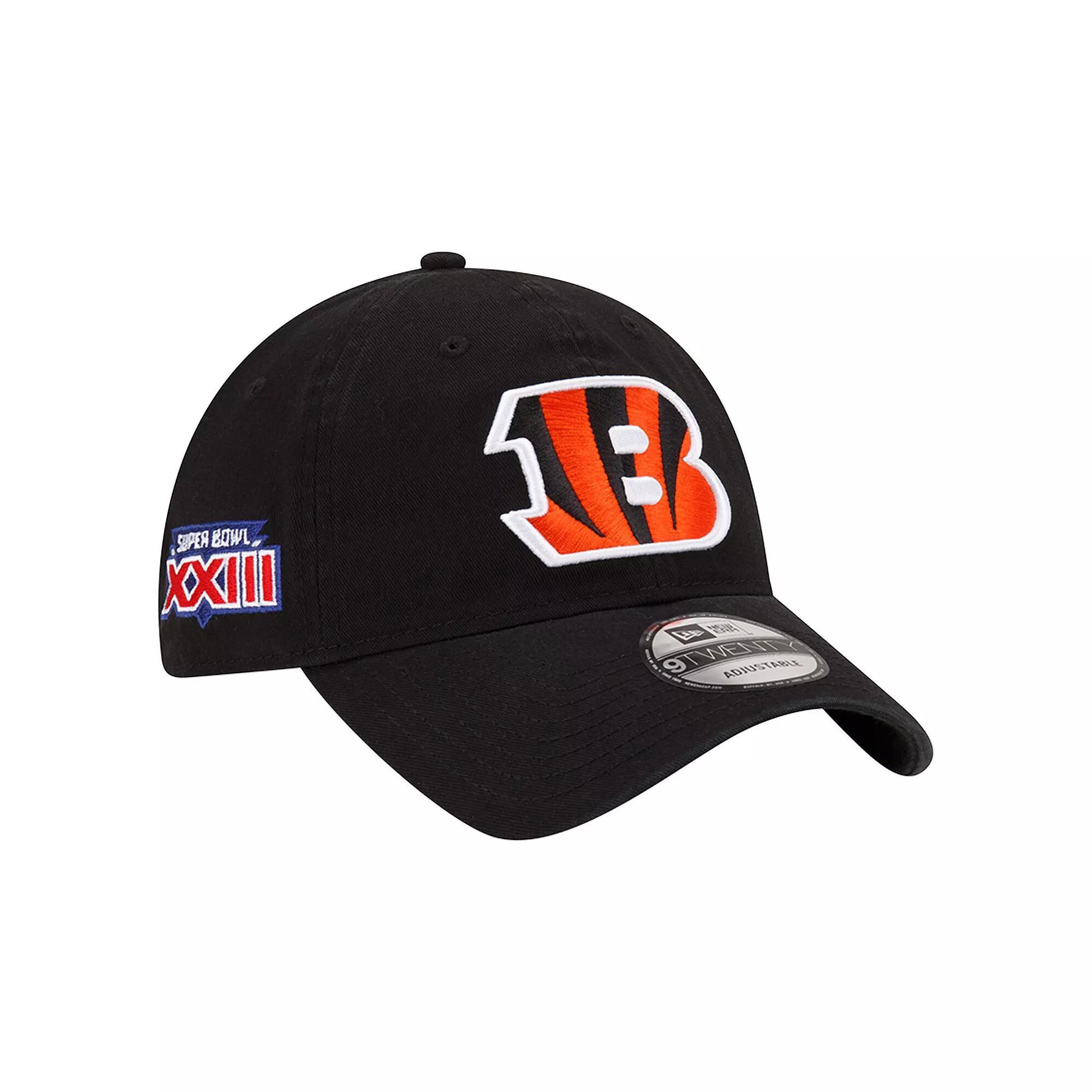 Mens New Era Cincinnati Bengals Distinct 9TWENTY Adjustable Hat Product Image