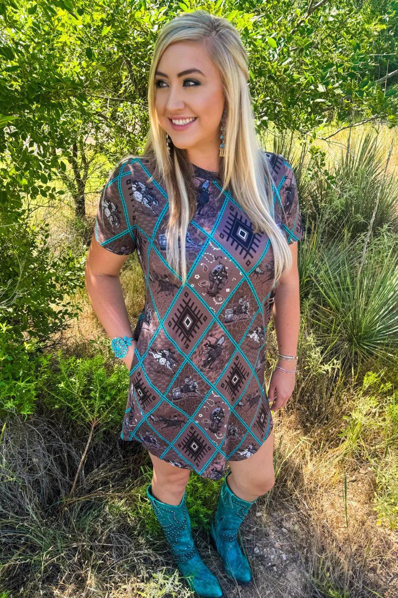 Sterling Kreek Wild & Western Dress Product Image