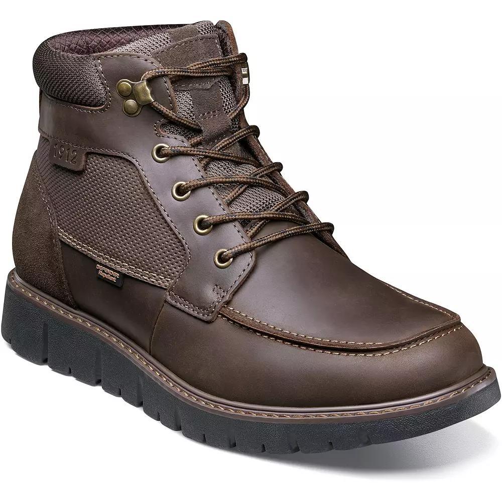 Nunn Bush® Karnak Men's Leather Moc Toe Ankle Boots, Size: 9.5, Brown Crazy Horse Product Image
