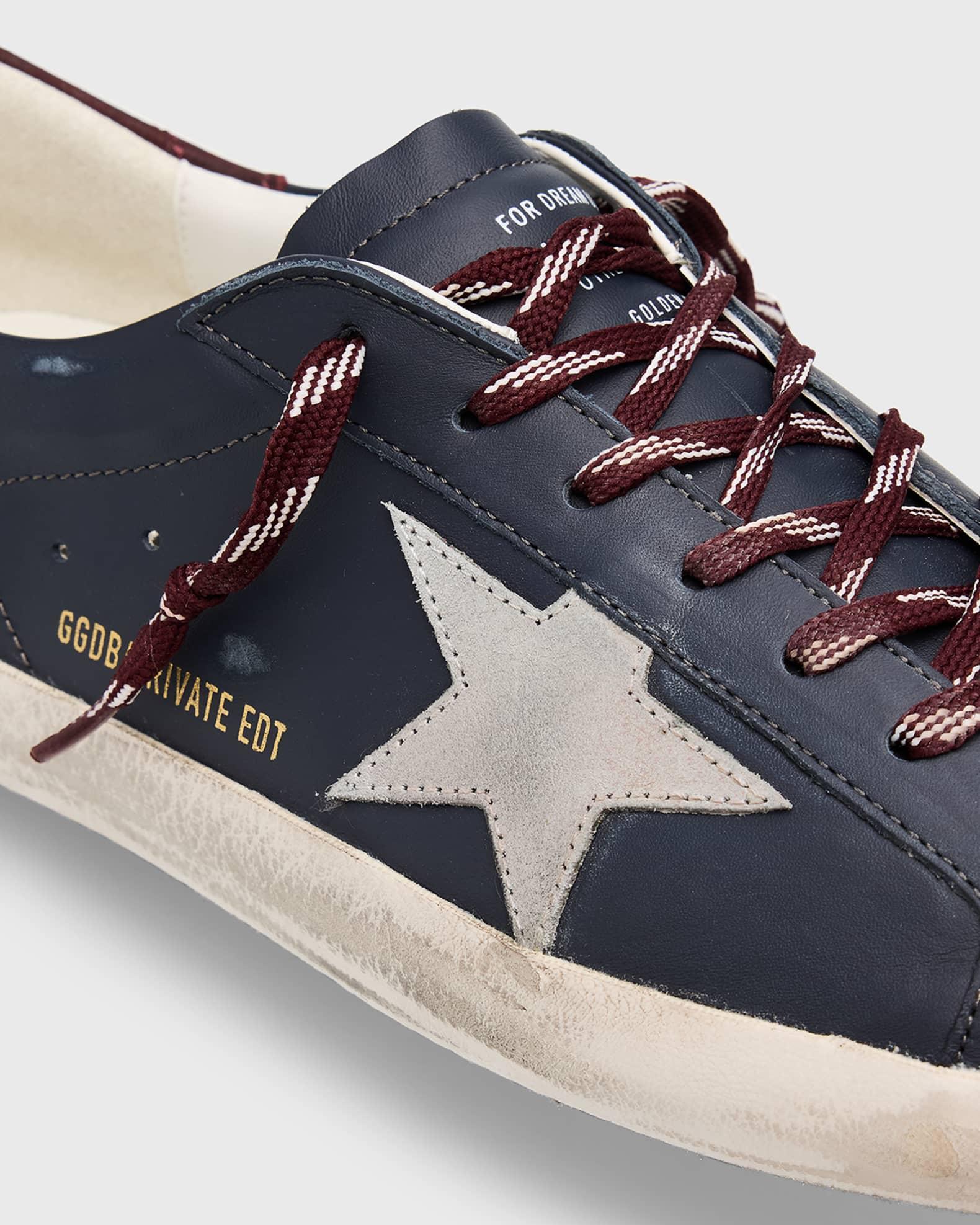 Mens Superstar Leather Low-Top Sneakers Product Image
