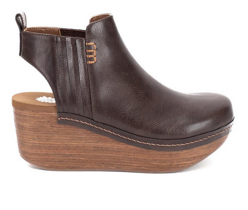 Women's Yellow Box Barty Wedge Clogs Product Image
