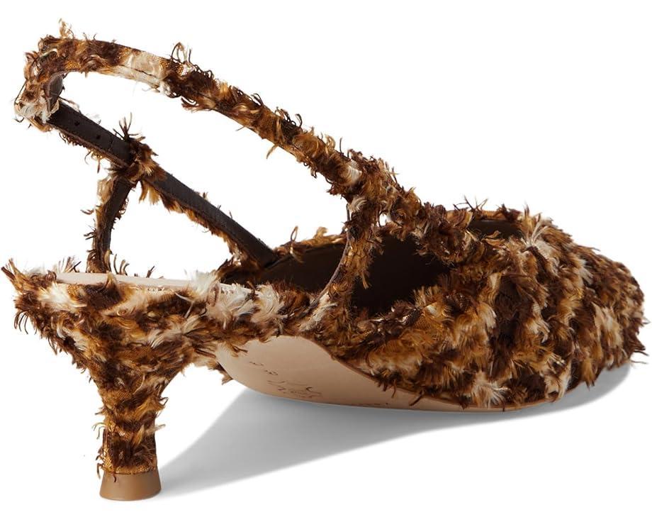 Women's Loeffler Randall Tyson Smocked Sling Back Kitten Heel Product Image