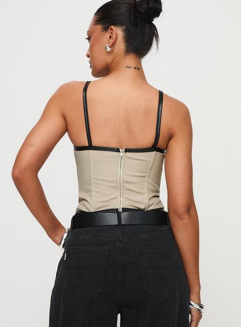 Thalorien Top Beige Product Image