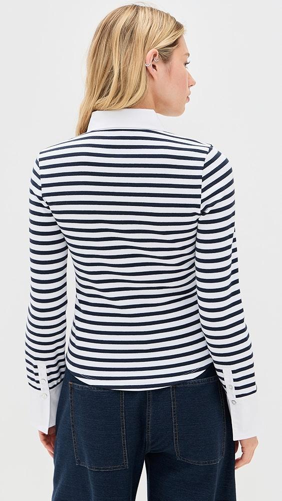 Cinq à Sept Striped Jaden Top | Shopbop Product Image
