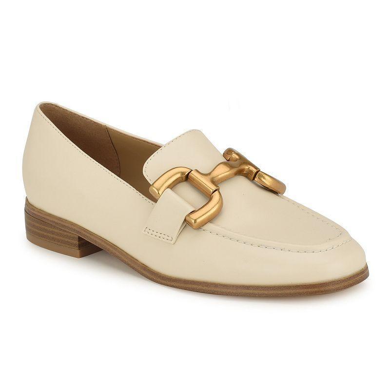 Nine West Lilma (Cream Patent) Women's Flat Shoes Product Image