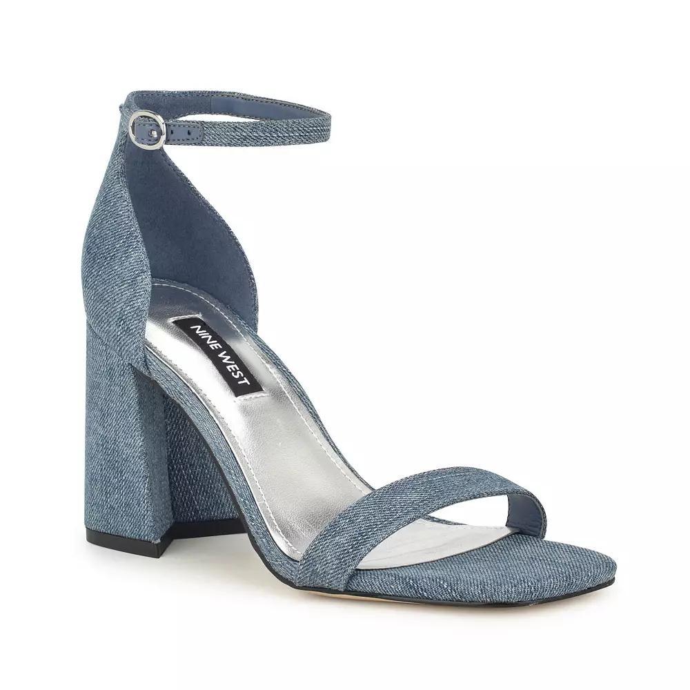 Nine West Ilea Women's Dress Sandals, Size: 9, Blue Blue Product Image